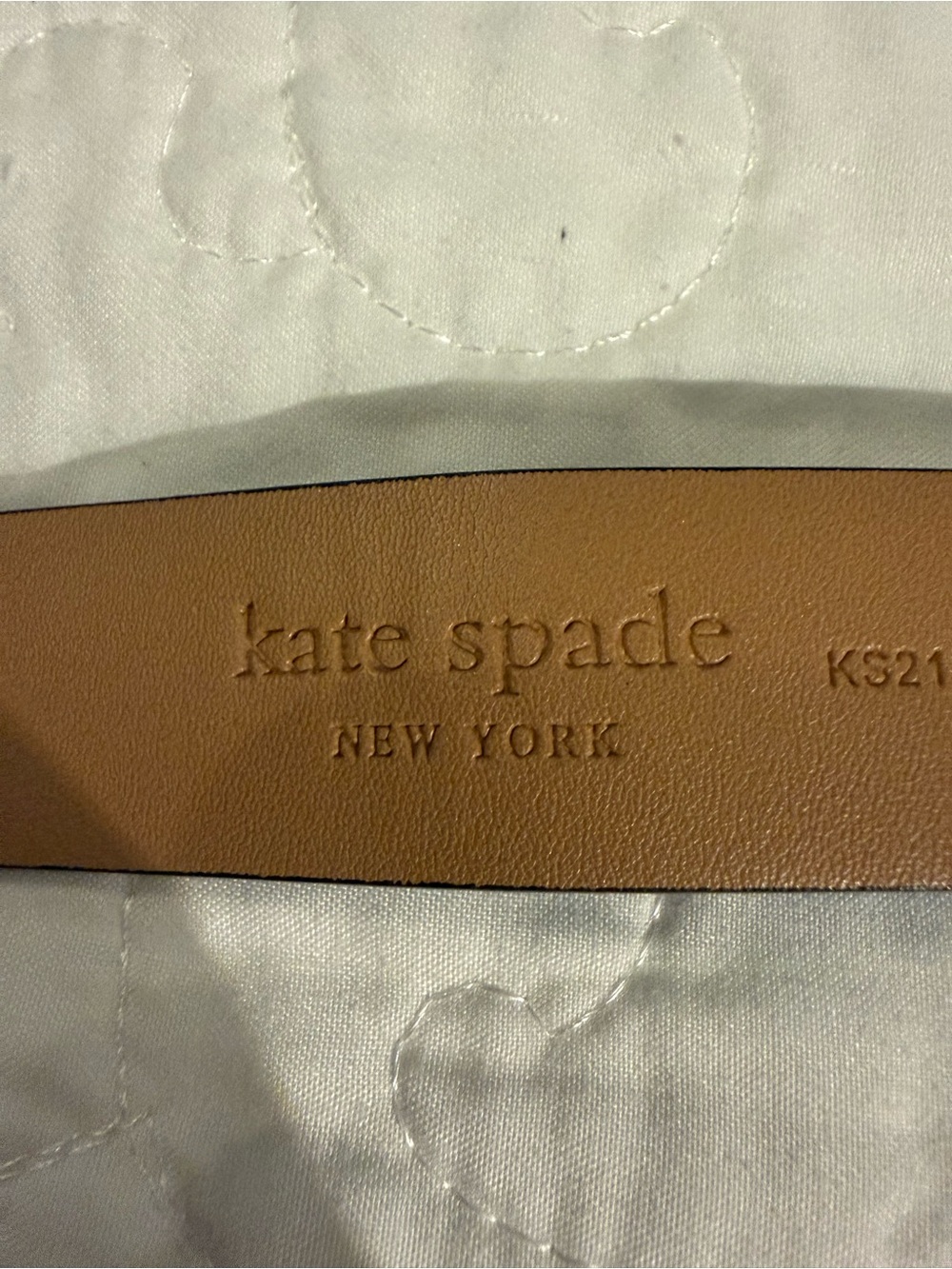 ♠️Kate Spade Black Leather Bow Belt Bag - Picture 7 of 12